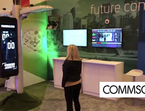 CommScope, LG-MRI Showcase Smart Pole Signage