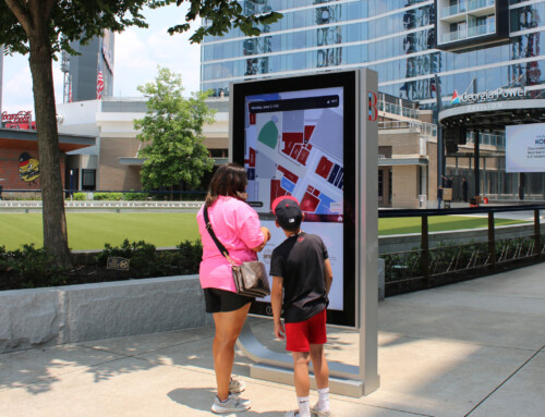 The Battery Atlanta now enhanced by BoldVu® Interactive Digital Kiosks