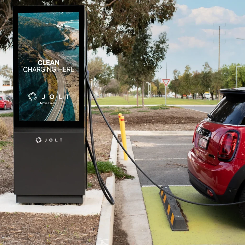 55″ Adelaide Australia EV Charging