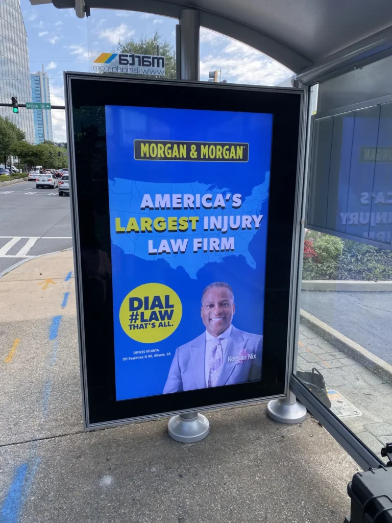 75″ Atlanta Bus Shelter
