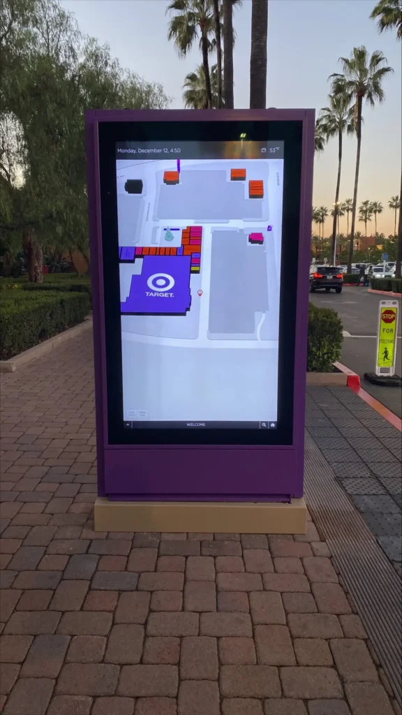 75″ Tustin California Free Standing