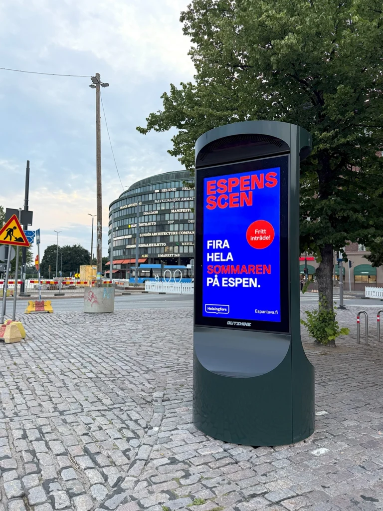 Digital street furniture