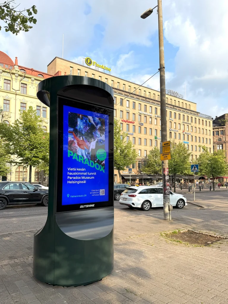 Digital street furniture