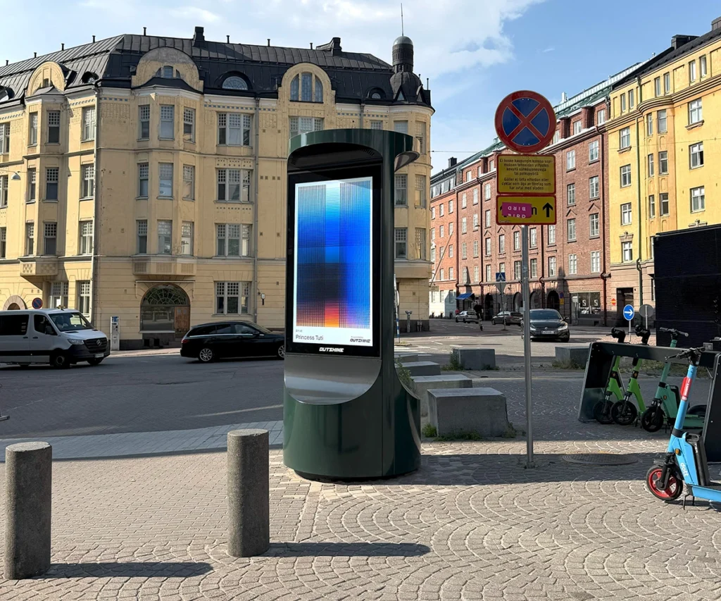 Digital street furniture
