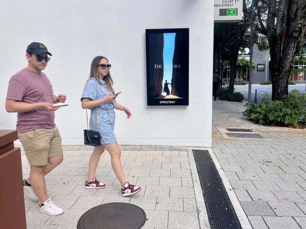 55″ Miami Design District Wall Mount
