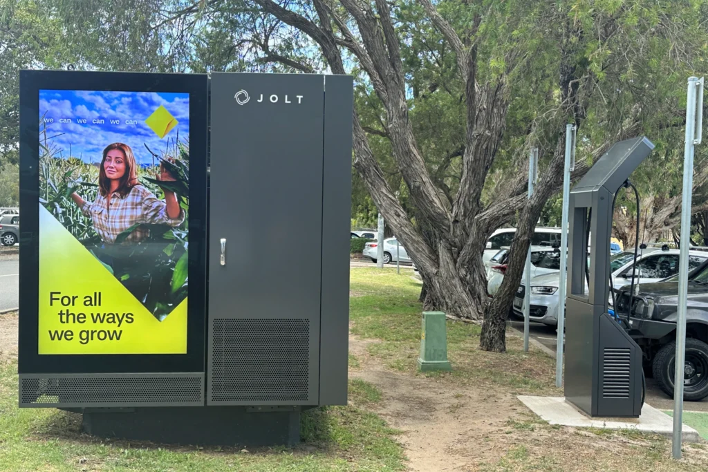 75″ Sydney Australia EV Charger Signage